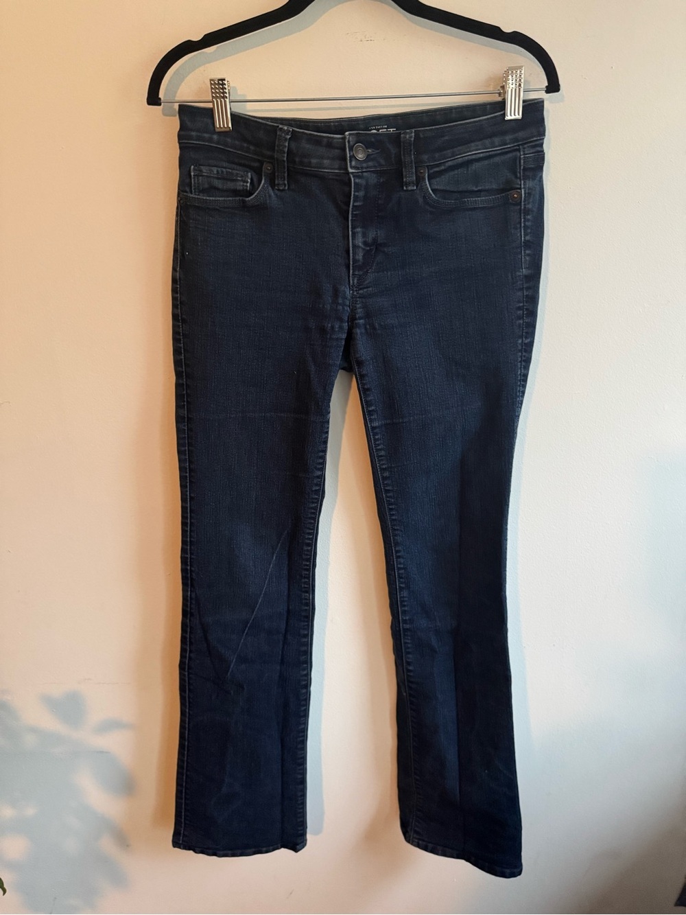 LOFT Modern Boot Dark Wash Stretch Jeans Women’s 28/6 Bootcut Denim